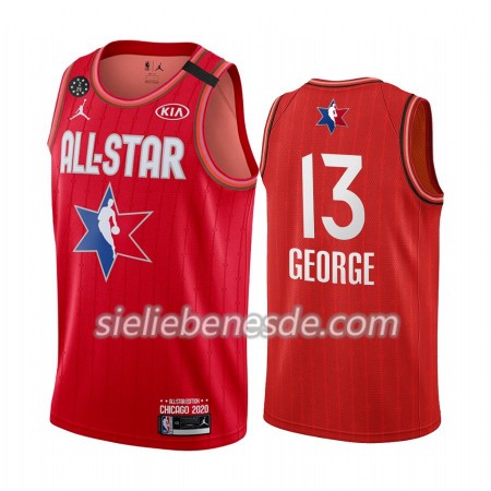 Herren NBA LA Clippers Trikot Paul George 13 2020 All-Star Jordan Brand Rot Swingman